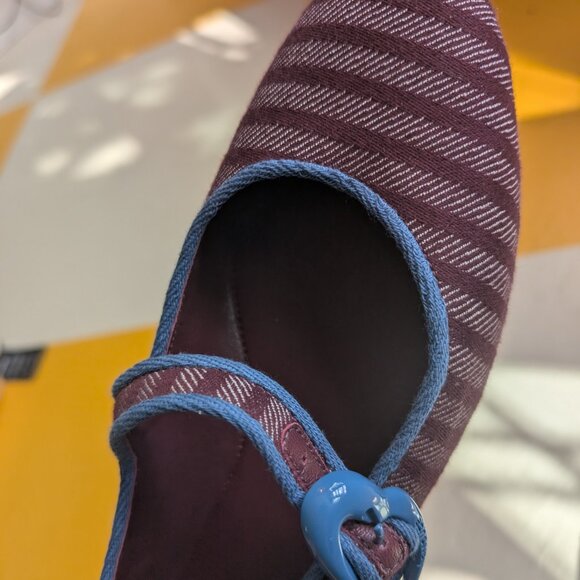 Larroudé Verona Stripe Ballet Flats Size 8.5 - Picture 11 of 11